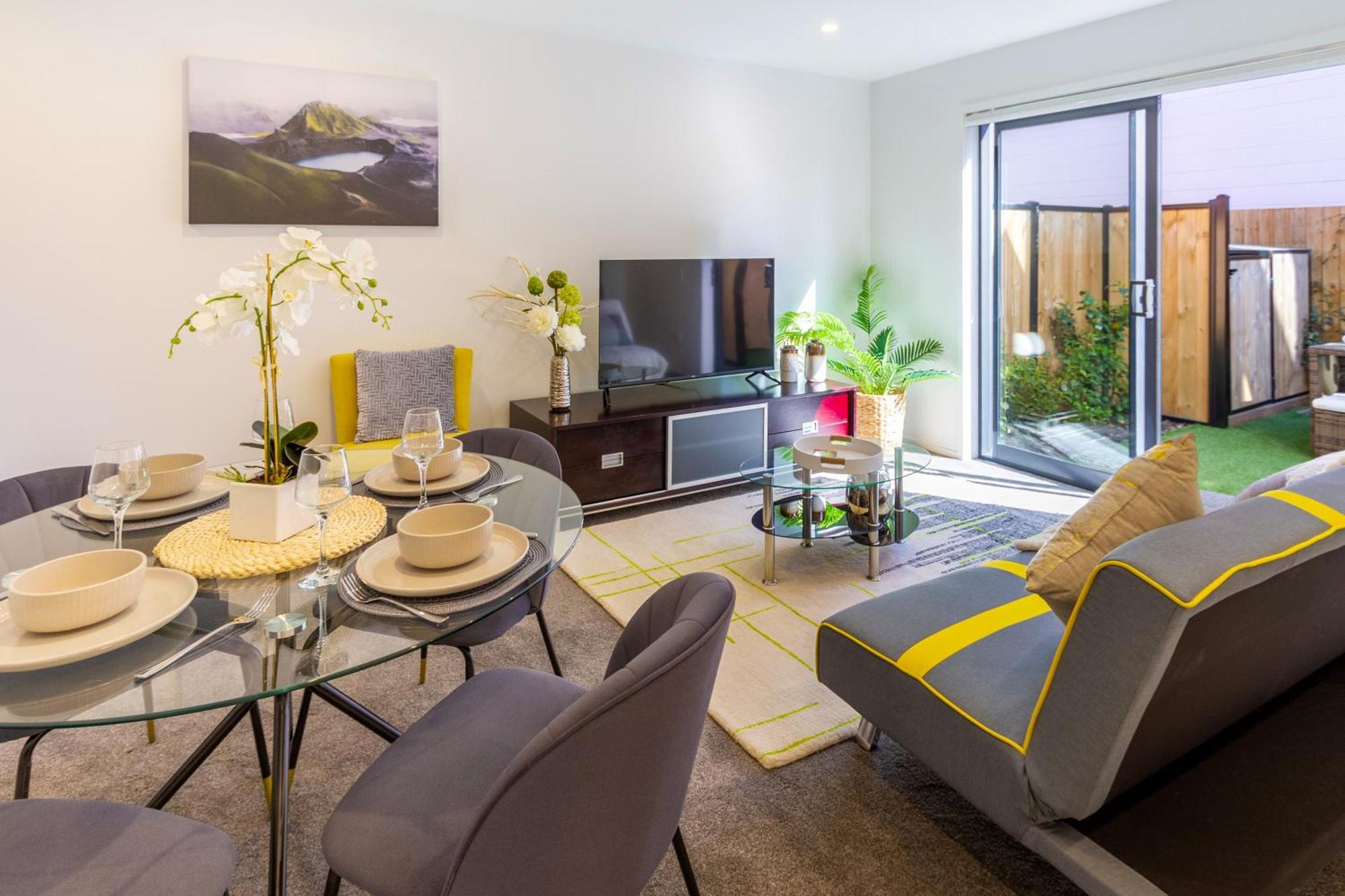 Central Escape On Cashel Street 2 Bed 2 Bath Christchurch Eksteriør bilde
